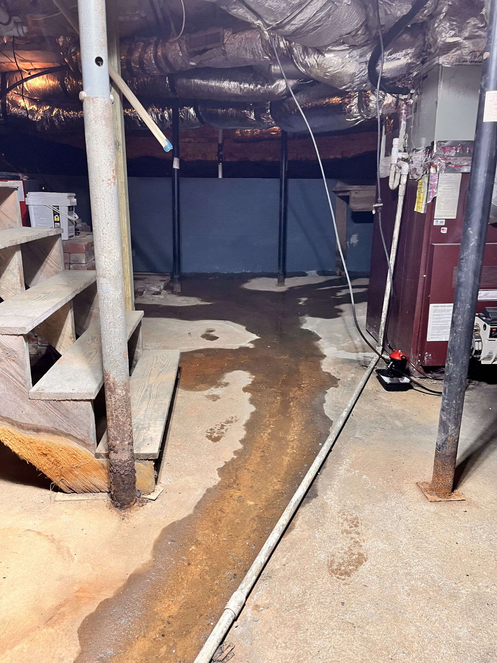 Crawl Space Drainage Systems in Mooresville NC
