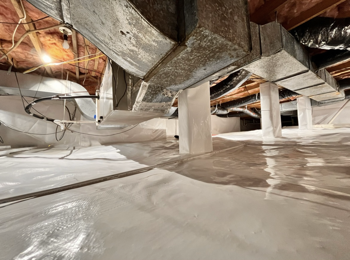 Crawl Space Encapsulation in Davidson NC